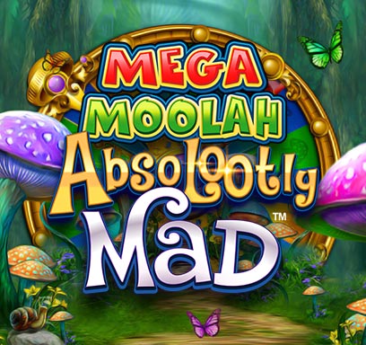 Absolootly Mad: Mega Moolah logo