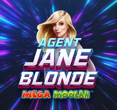 Agent Jane Blonde Mega Moolah logo