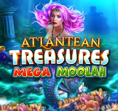 Atlantean Treasures: Mega Moolah logo