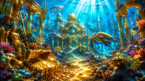 Atlantean Treasures: Mega Moolah