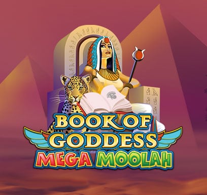 Book of Goddess Mega Moolah logo