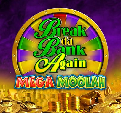 Break Da Bank Again Mega Moolah logo
