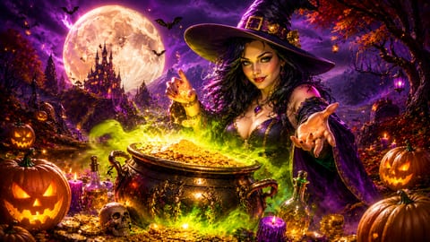 Mega Moolah: The Witch's Moon