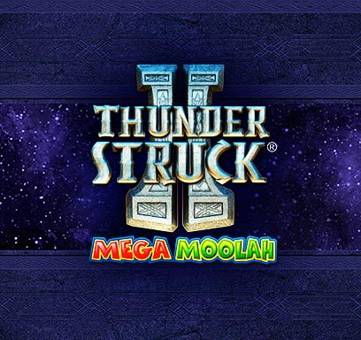 Thunderstruck II Mega Moolah logo